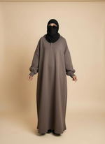 ABAYA HOODIE COAT BARDA KNIT