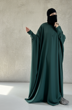 AL MASTURAH ABAYA ZIPP DELUXE ( all colours) premium