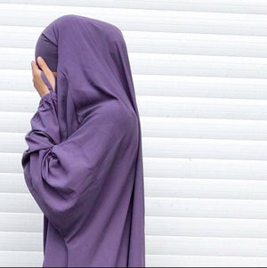 HALF NIQAB CREPE PREMIUM (all colours )