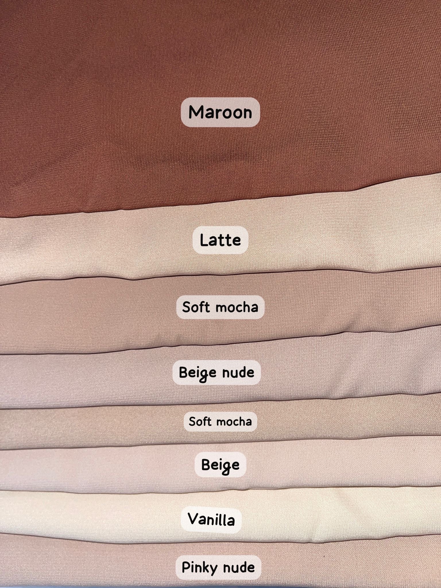 MEDINA SILKY HIJAB PREMIUM (all colours)