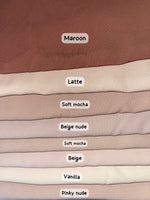 MEDINA SILKY HIJAB PREMIUM (all colours)