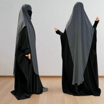 AL MASTURAH OPENED SIDES KHIMAR (3 lengths / all colours )