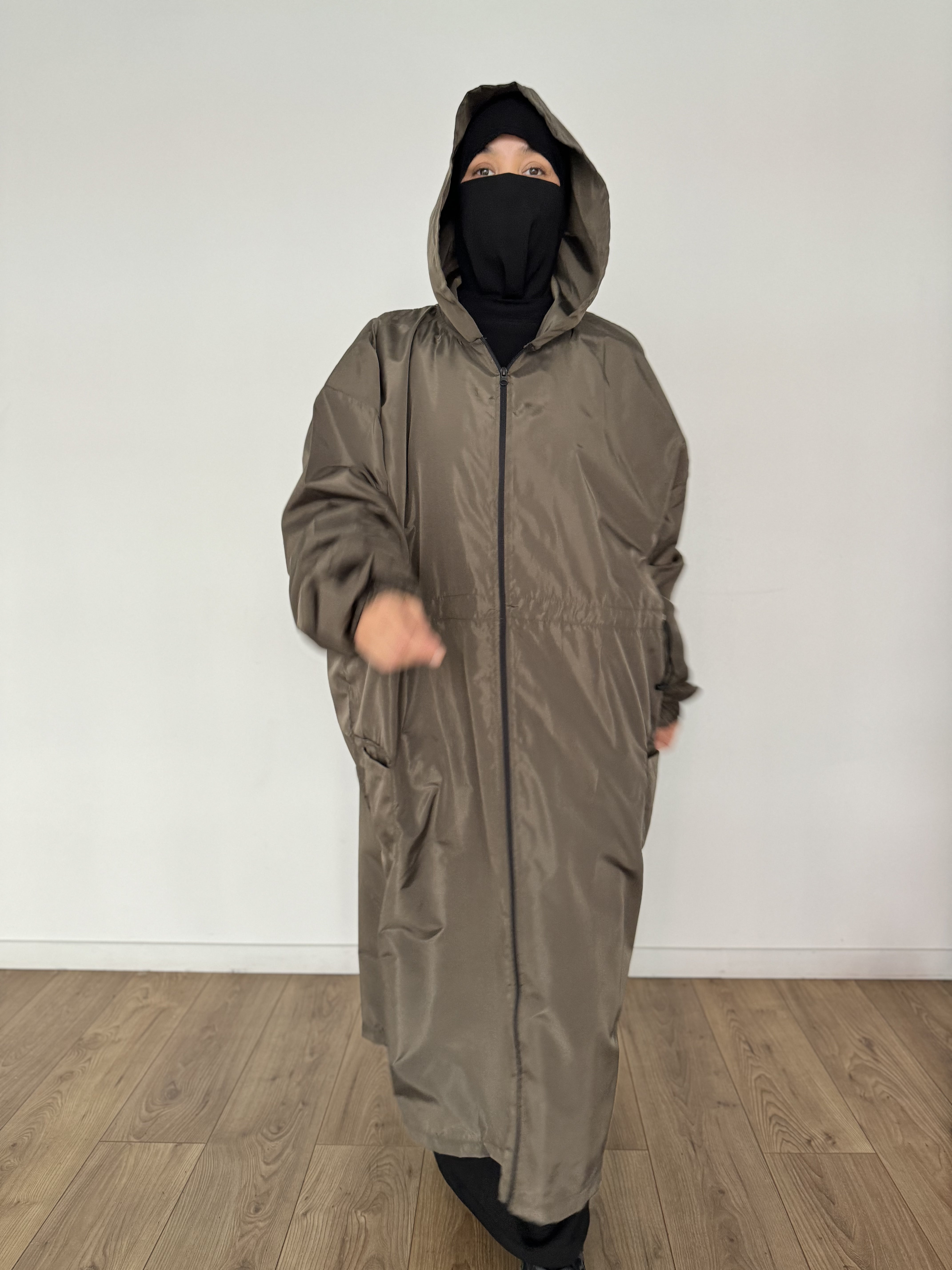 « THE RAINY » PARKA ABAYA KWAY