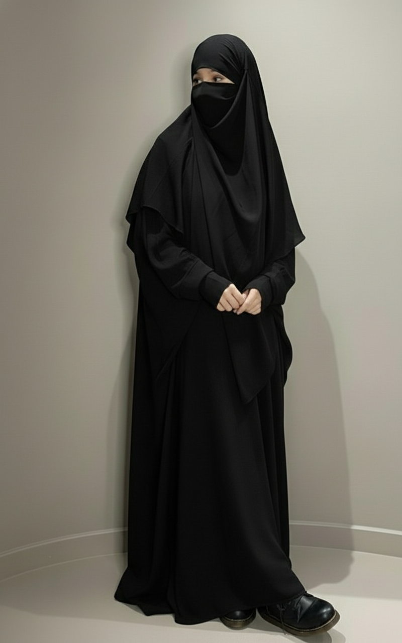AMANA SET DELUXE (Abaya + Khimar)