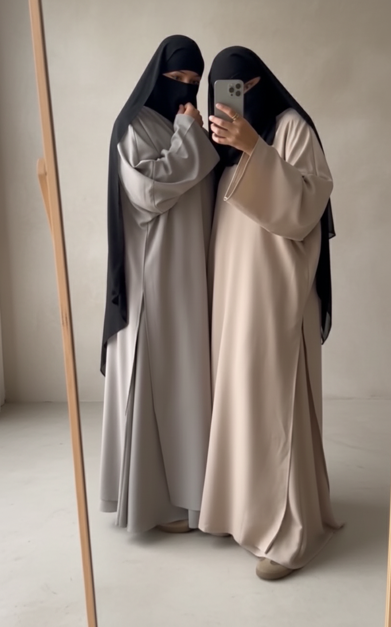 ALYA SUIT SET Long top + skirt (medium fabric )