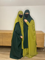 AL MASTURAH OPENED SIDES KHIMAR (3 lengths / all colours )