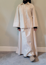 ALMAFI COTTON POCKET SET (Beige)