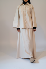 ALMAFI COTTON POCKET SET (Beige)