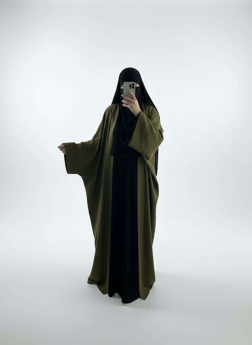 KIMONO JACKET POCKET SONIA CAVIARY