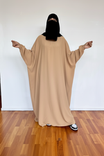 ABAYA JILBAB DELUX ZIP MUM (all colours)