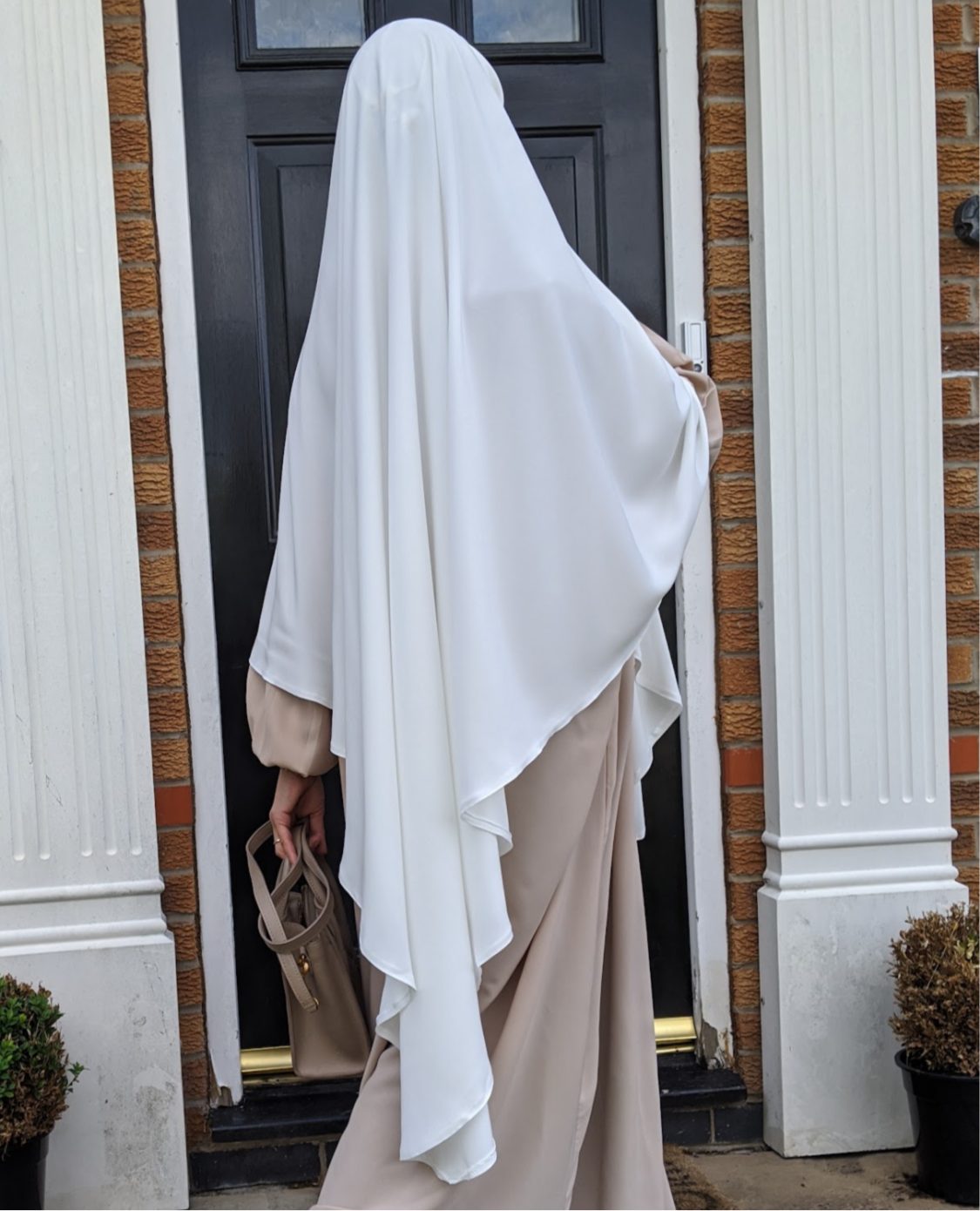 KHIMAR 1 LAYER WAVY THE FARASHA Co (all shades ) Premium