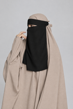 NIQAB 1 LAYER MEDINE SILKY TOUCH