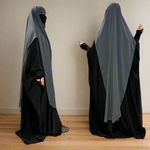 AL MASTURAH OPENED SIDES KHIMAR (3 lengths / all colours )