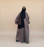 ABAYA HOODIE COAT BARDA KNIT