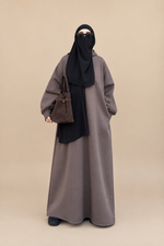 ABAYA HOODIE COAT BARDA KNIT