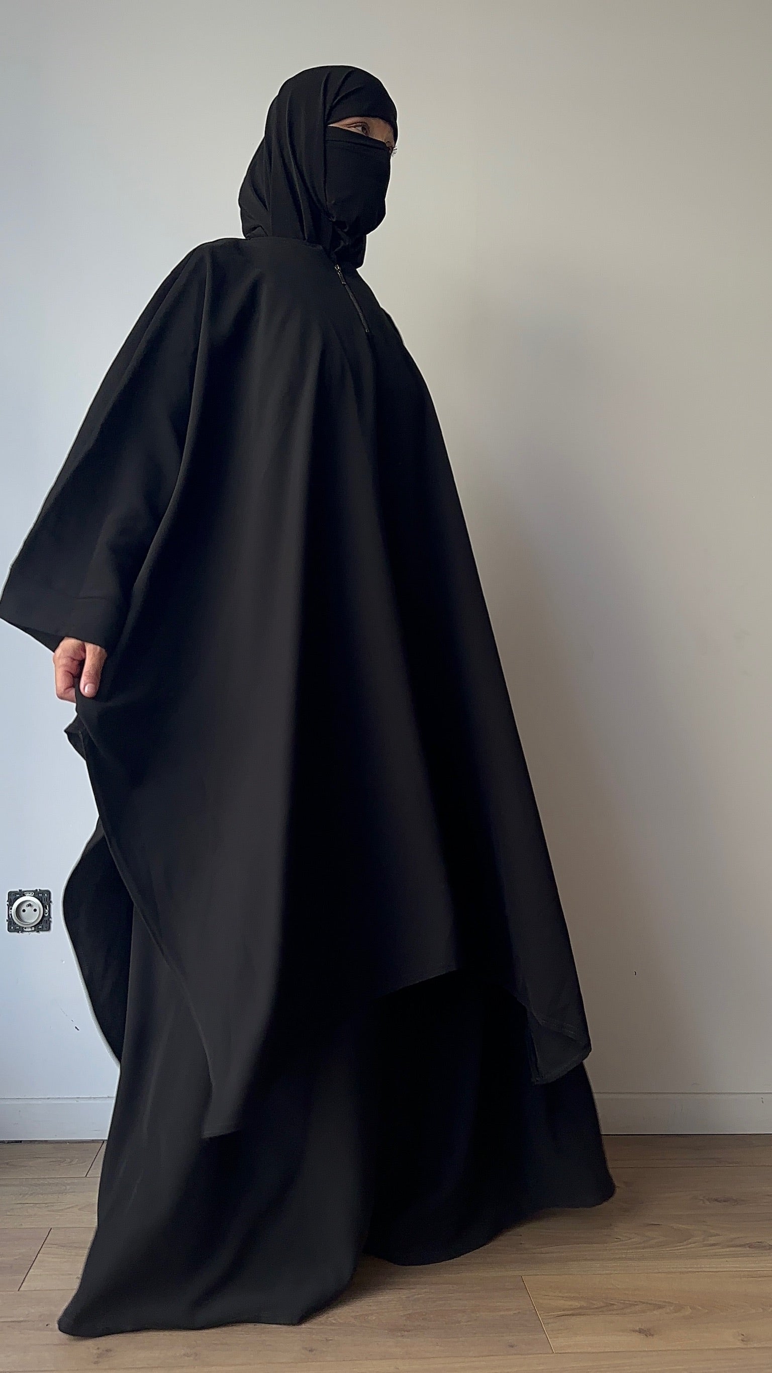 NEW KHAYRA CAVIARY DELUX SET (MAXI ZIPP TOP + SKIRT) tok