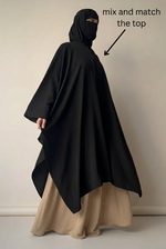NEW KHAYRA CAVIARY DELUX SET (MAXI ZIPP TOP + SKIRT) tok