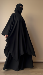 NEW KHAYRA CAVIARY DELUX SET (MAXI ZIPP TOP + SKIRT) tok