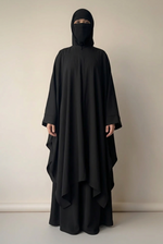 NEW KHAYRA CAVIARY DELUX SET (MAXI ZIPP TOP + SKIRT) tok