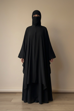 NEW KHAYRA CAVIARY DELUX SET (MAXI ZIPP TOP + SKIRT) tok