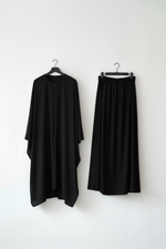 NEW KHAYRA CAVIARY DELUX SET (MAXI ZIPP TOP + SKIRT) tok