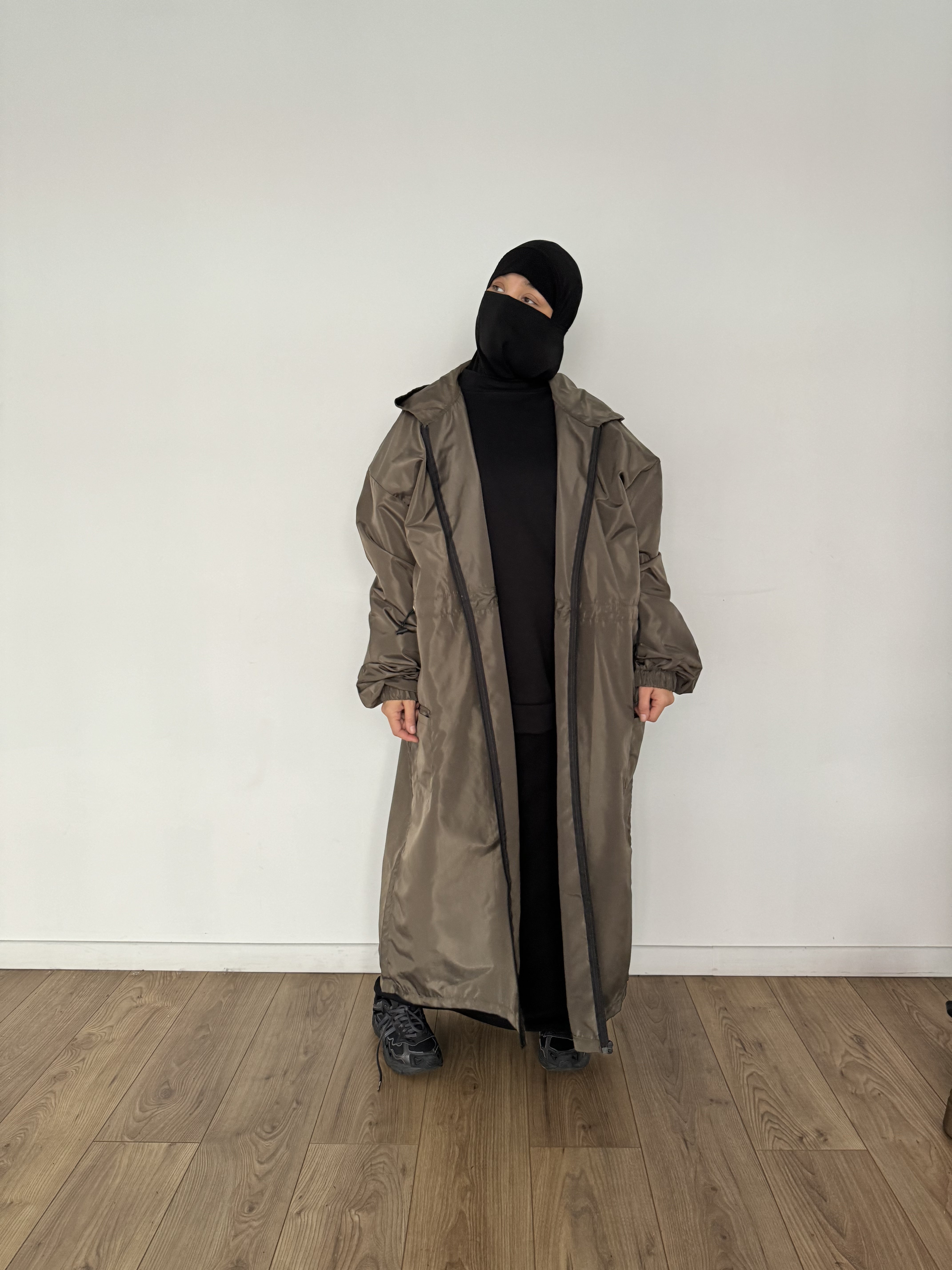 « THE RAINY » PARKA ABAYA KWAY
