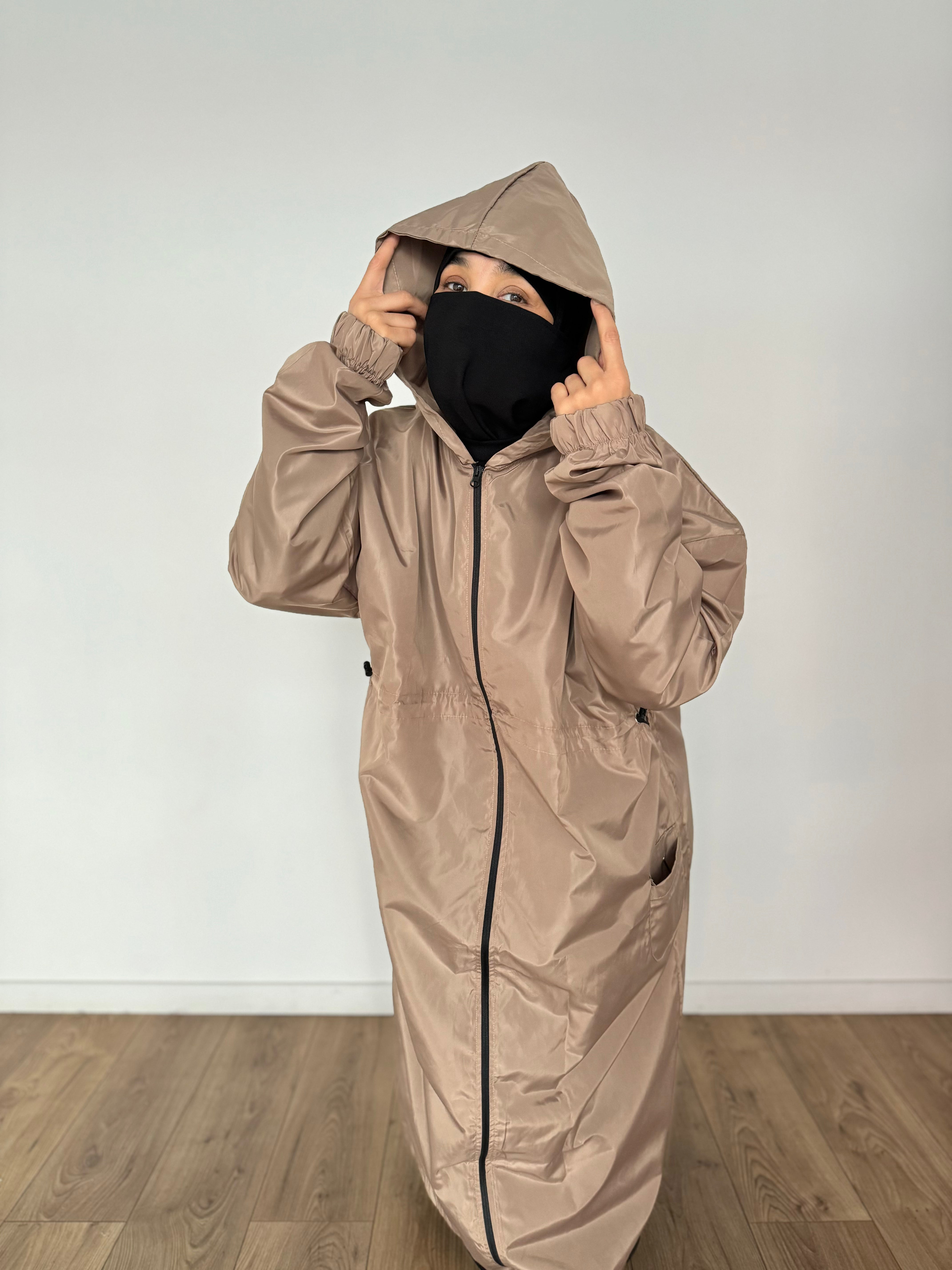 « THE RAINY » PARKA ABAYA KWAY
