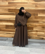New Safar Hoodie Set (all colours ) knit tok