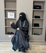 THE MALIKA SET     (ABAYA+KIMONO)