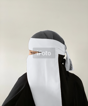 JEDDAH NIQAB SUTRA 1 LAYER 50CM (all colours)