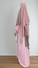 3 LAYERS KHIMAR & CHIFFON THE FARASHA Co (all colours)