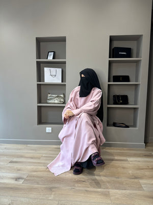 GOLDEN DUST SET (ABAYA+KIMONO)