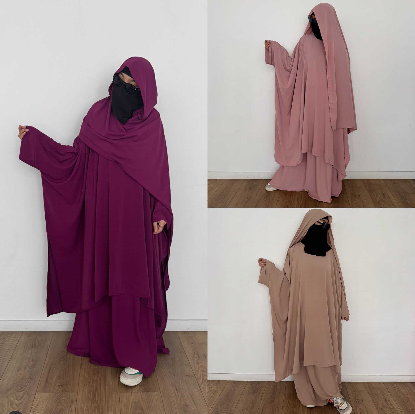 NEW MANAL 3 PIECES SET ( all colours )