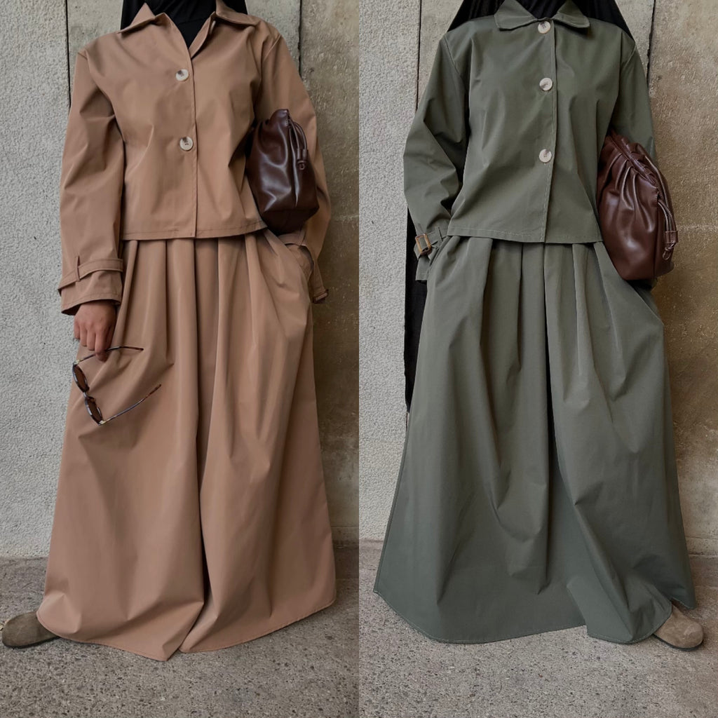 New ! PARIS TRENCH SET Premium (all colours)