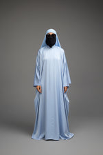 SET EMPORIA DELUXE KAFTAN ZIPP + HIJAB (all colours & sizes)