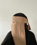 JEDDAH NIQAB SUTRA 1 LAYER 50CM (all colours)
