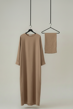 AWAL ABAYA + SCARF BASIC SET (all colours) sale