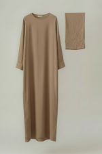 AWAL ABAYA + SCARF BASIC SET (all colours) sale