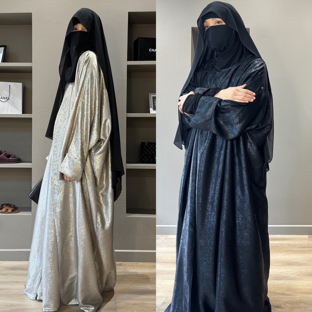 METALIKA SET (ABAYA+KIMONO)