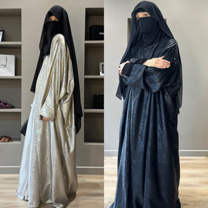 METALIKA SET (ABAYA+KIMONO)