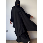 NEW KHAYRA CAVIARY DELUX SET (MAXI ZIPP TOP + SKIRT) tok