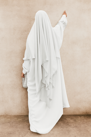 3 LAYERS KHIMAR & CHIFFON THE FARASHA Co (all colours)