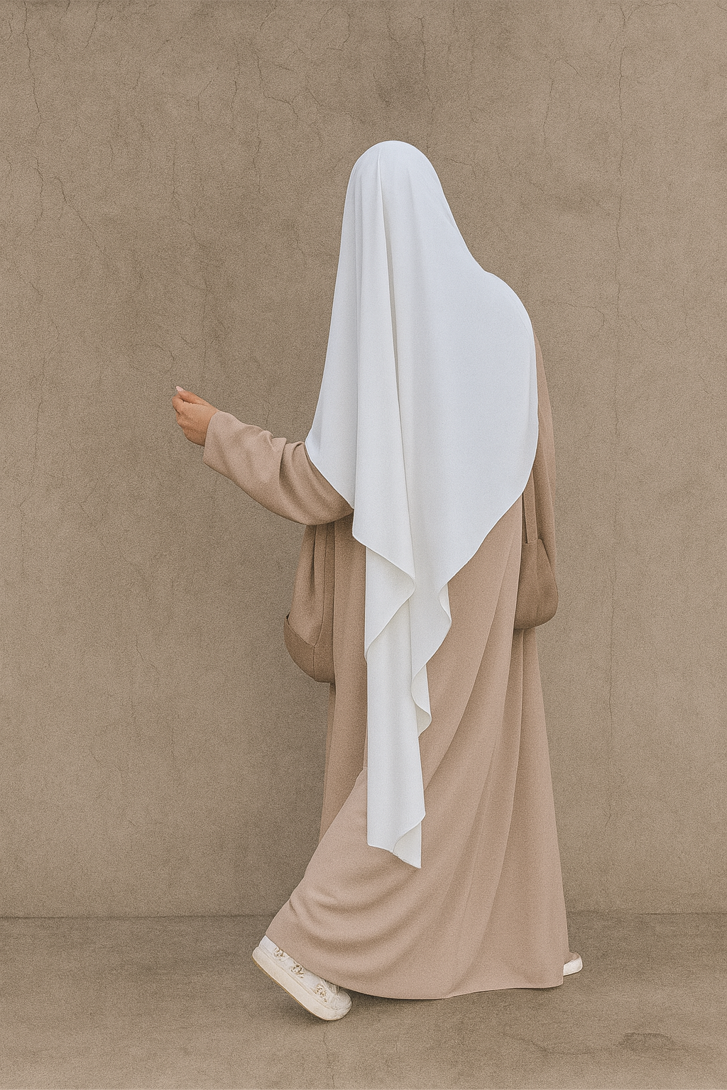 KHIMAR 1 LAYER WAVY THE FARASHA Co (all shades ) Premium