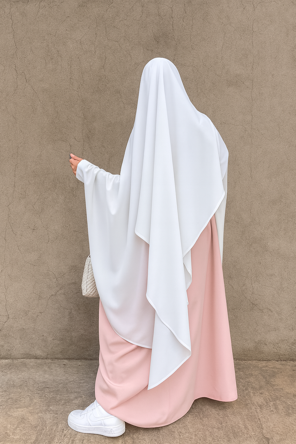 3 LAYERS KHIMAR & CHIFFON THE FARASHA Co (all colours)