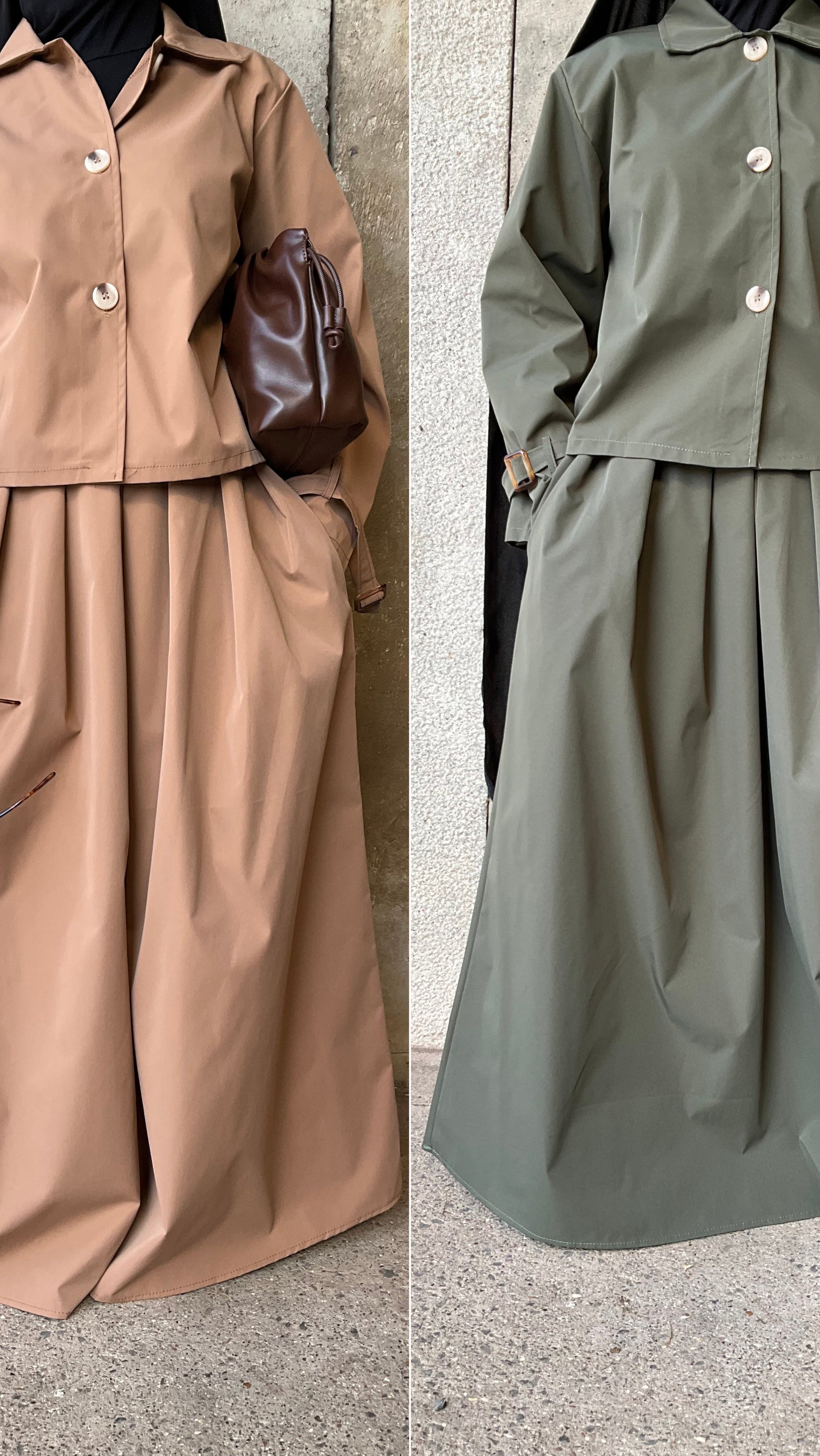 New ! PARIS TRENCH SET Premium (all colours)