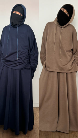 Safar hoodie set Premium (all colours) Knit – MADINA PARIS