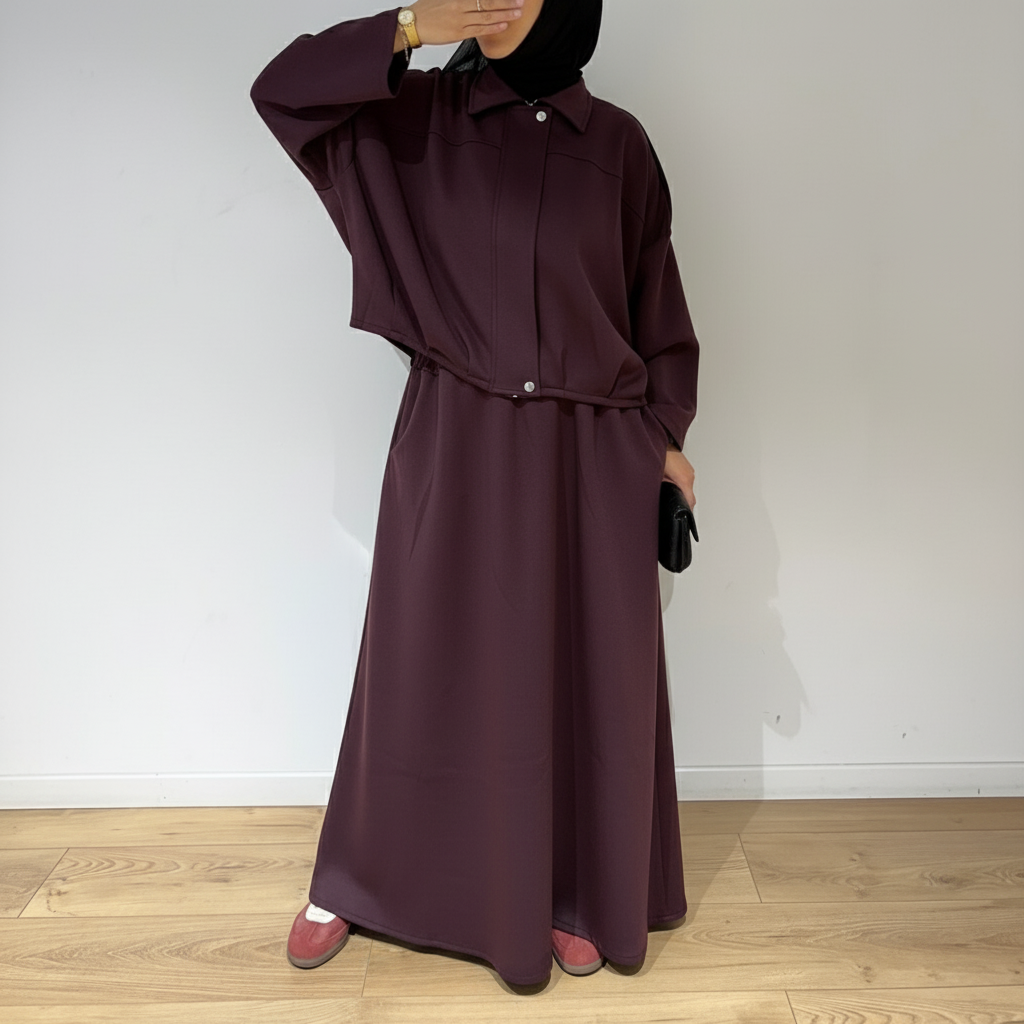 THE JACKET SET JARA (jacket + skirt) premium