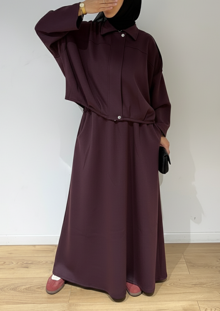 THE JACKET SET JARA (jacket + skirt) premium