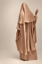 SET MAKKAH DELUX top frilly sleeves + skirt   (all colours )