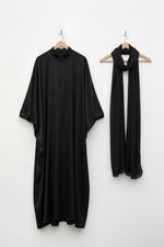 SET EMPORIA DELUXE KAFTAN ZIPP + HIJAB (all colours & sizes)